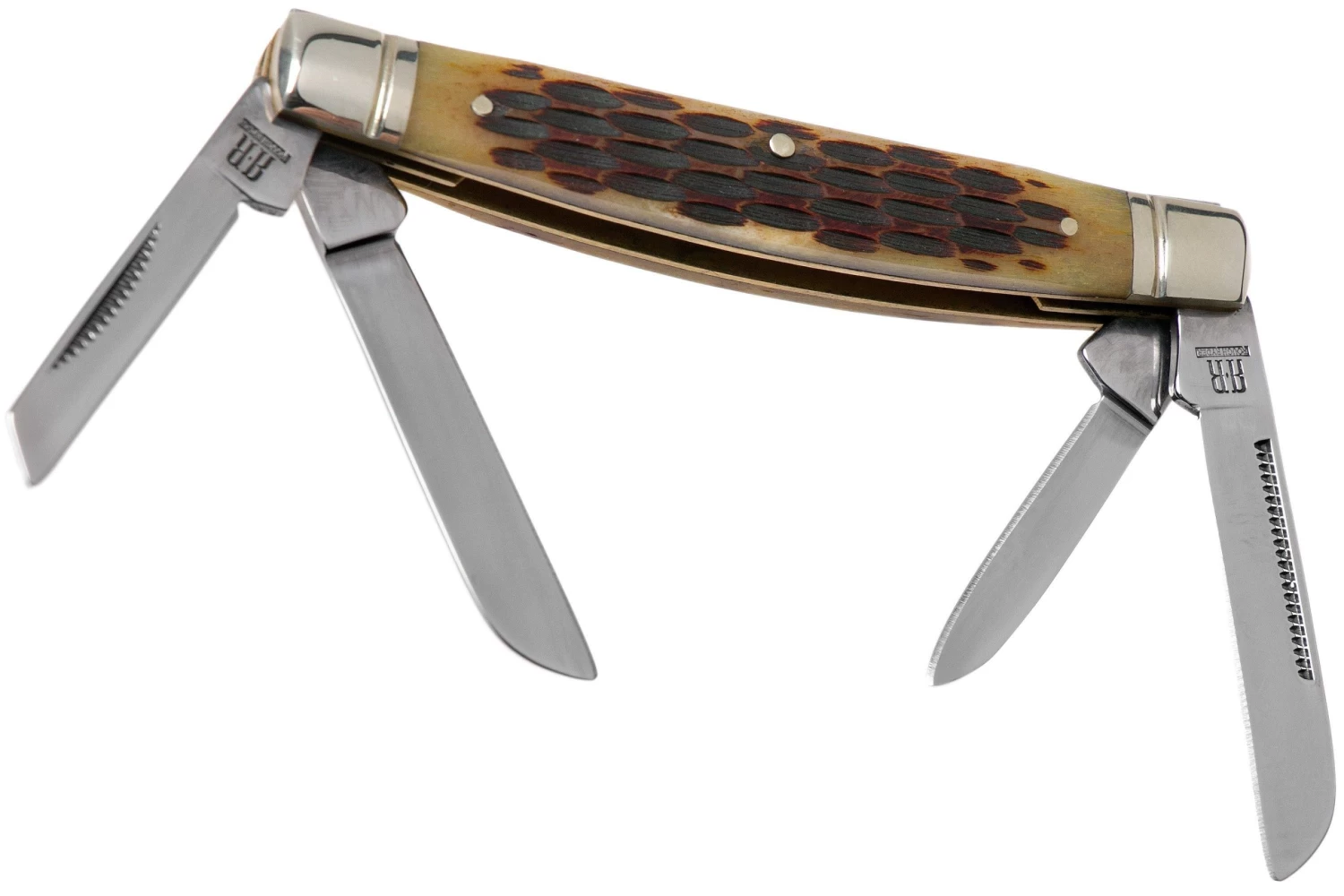 Rough Ryder Congress Amber Bone RR053 Navaja Slipjoint - Imagen 2