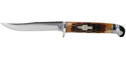 Rough Ryder Small Hunter Amber Bone RR1033 Cuchillo De Caza