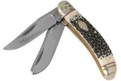 Rough Ryder Buckshot Bone Sowbelly Trapper RR1906 Navaja