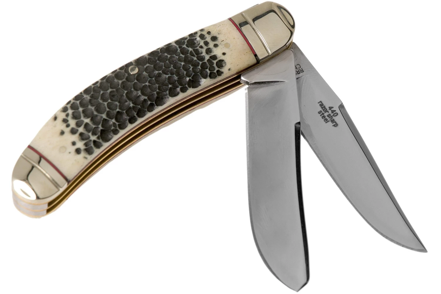 Rough Ryder Buckshot Bone Sowbelly Trapper RR1906 Navaja - Imagen 2