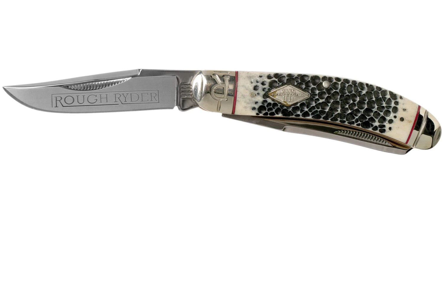 Rough Ryder Buckshot Bone Sowbelly Trapper RR1906 Navaja - Imagen 3