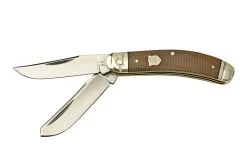 Rough Ryder Brown Burlap Sowbelly RR2332, Navaja