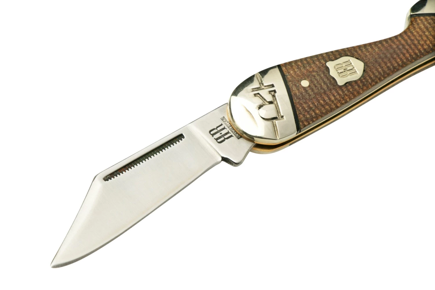 Rough Ryder Brown Burlap Lady Leg Knife, RR2335 Navaja - Imagen 3