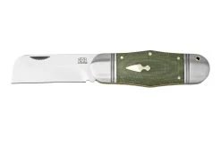 Rough Ryder Reserve Hippo Toe OD Green Micarta, RRR015 Navaja Slipjoint