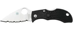 Spyderco Manbug Leaf MBKLFS Serrated, Navaja