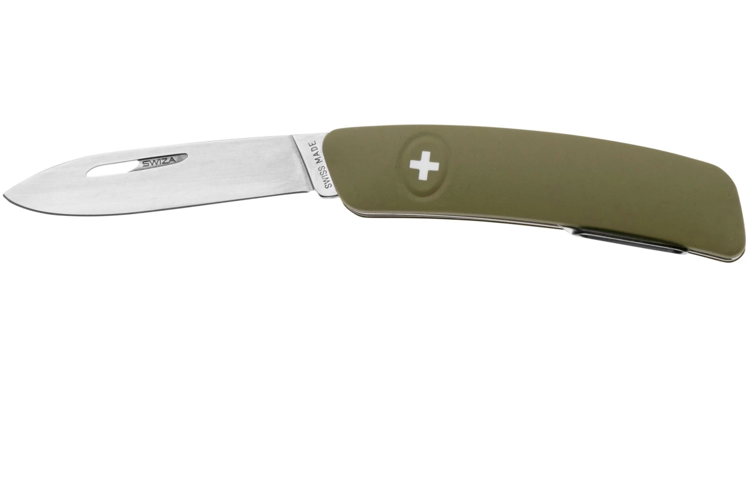 Swiza D01 Zwitsers Navaja, Madera De Olivo - Imagen 2