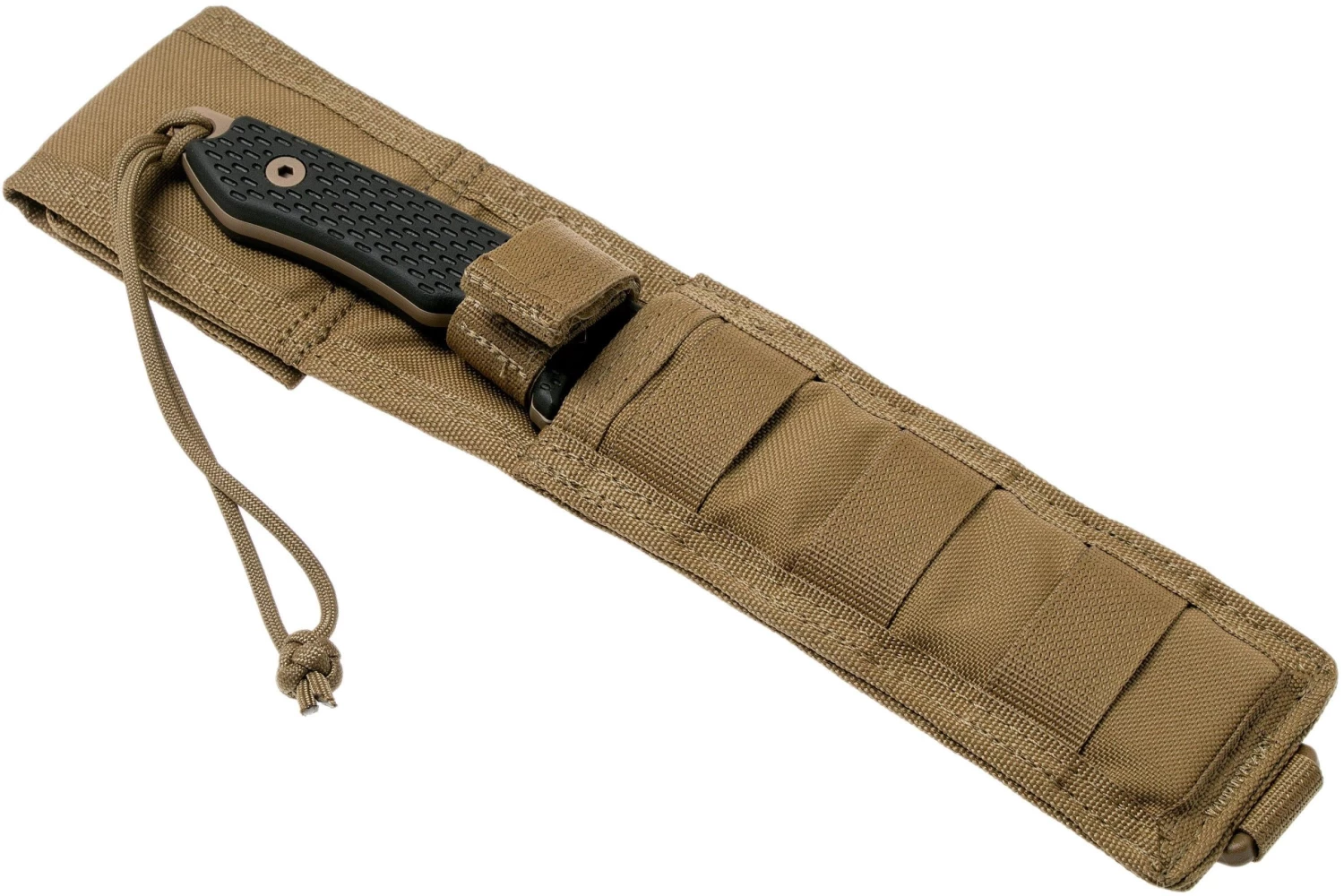 Spartan Blades Ronin Shinto, FDE Blade, Black Handle, Cuchillo De Exterior - Imagen 7