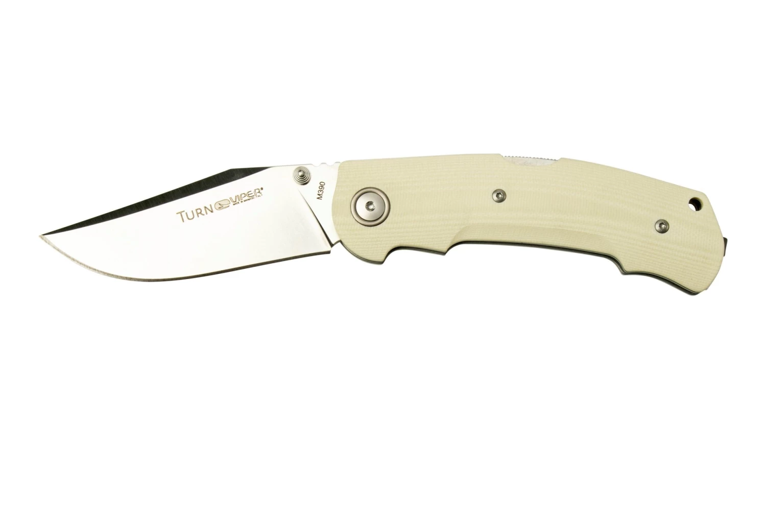 Viper Turn V5988GI Ivory G10 Navaja, Fabrizio Silvestrelli Design