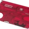 Victorinox SwissCard Lite Rojo Transparente 0.7300.T