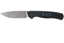 WE Knife Seer WE20015-1 Hand Rubbed, Black Titanium Limited Edition Navaja
