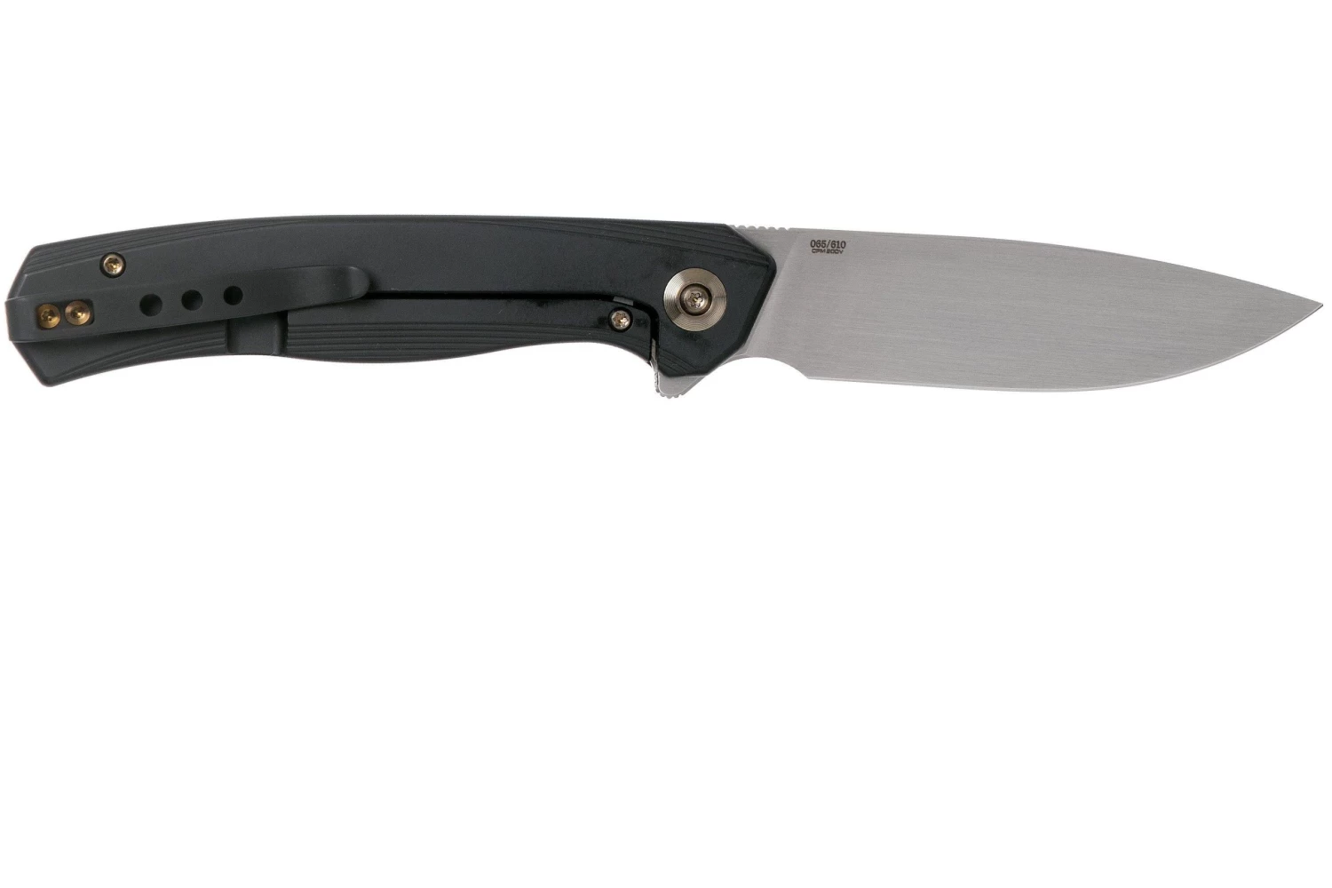 WE Knife Seer WE20015-1 Hand Rubbed, Black Titanium Limited Edition Navaja - Imagen 2