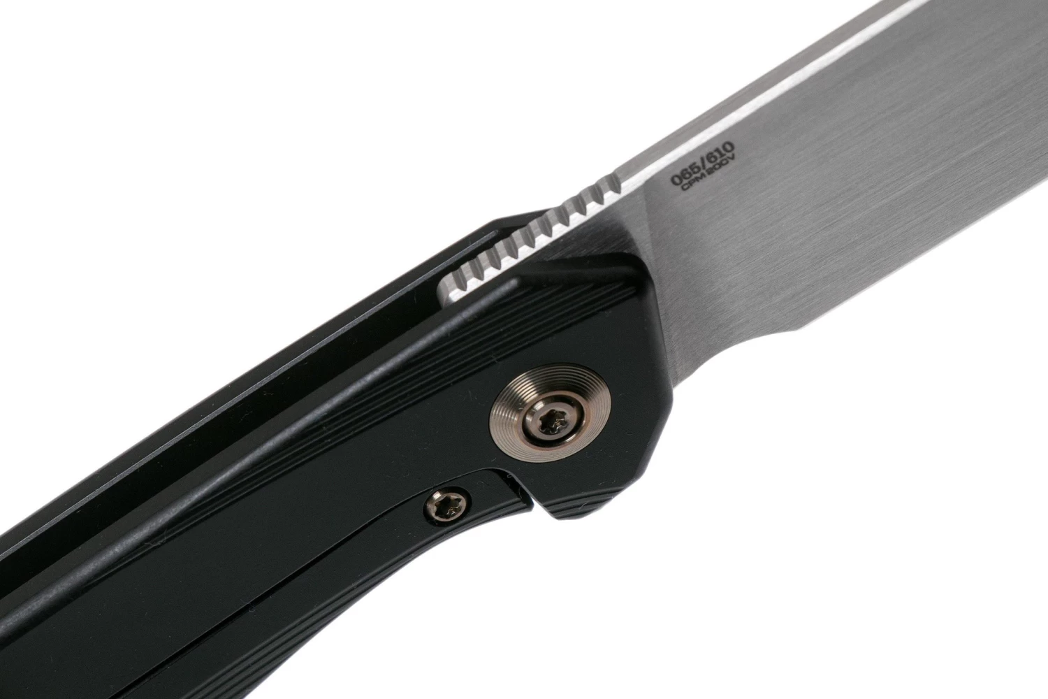 WE Knife Seer WE20015-1 Hand Rubbed, Black Titanium Limited Edition Navaja - Imagen 6