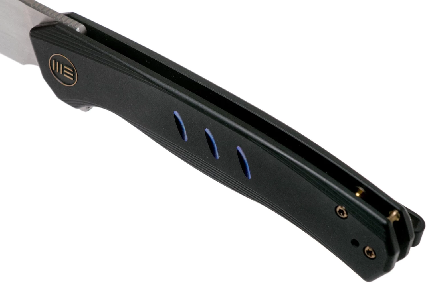 WE Knife Seer WE20015-1 Hand Rubbed, Black Titanium Limited Edition Navaja - Imagen 7